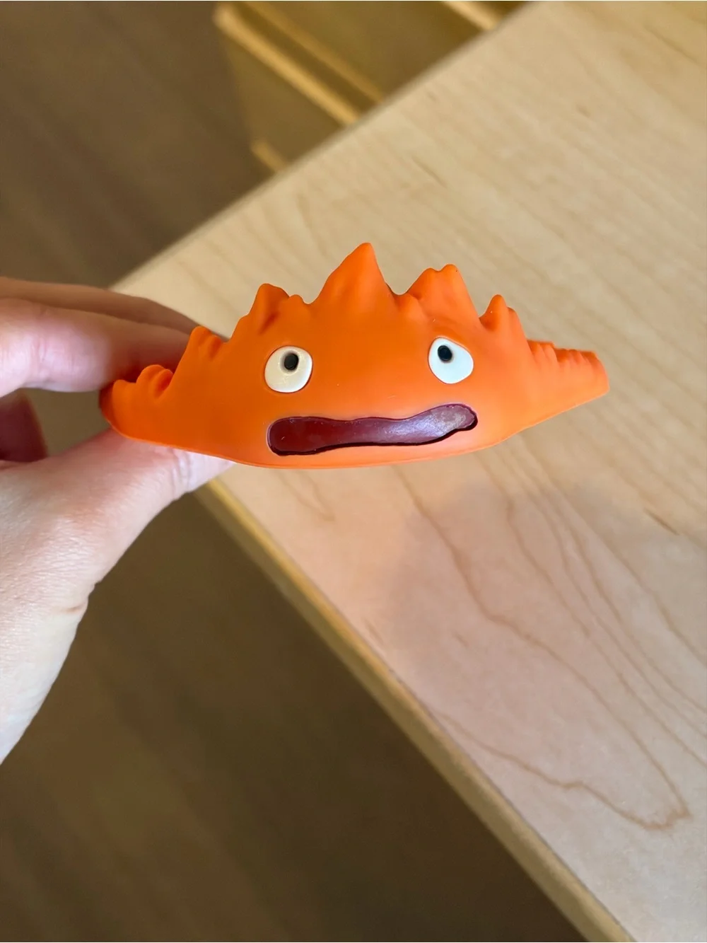 Japan Exclusive Studio Ghibli Howl’s Moving Castle Calcifer Silicon Coaster